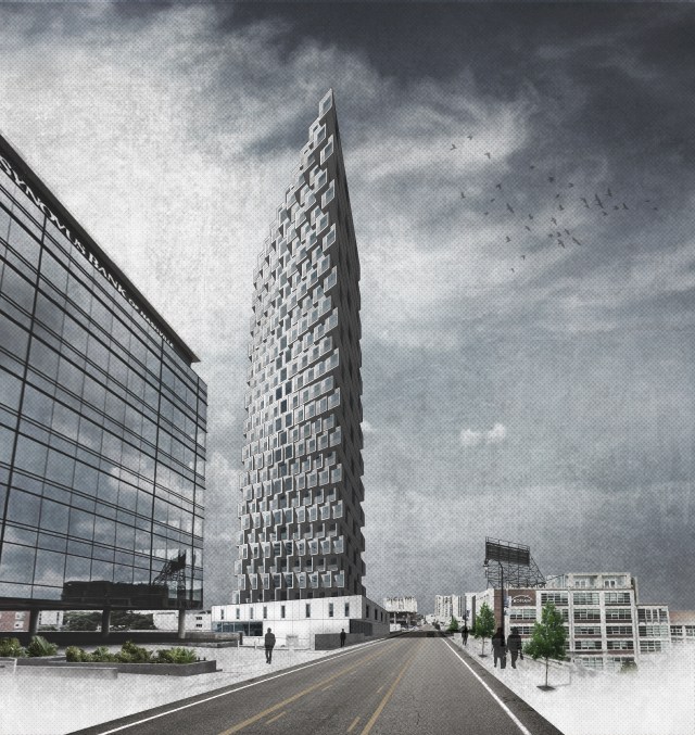 Micro Villages - Demonbreun Street Perspective Looking West 03-01